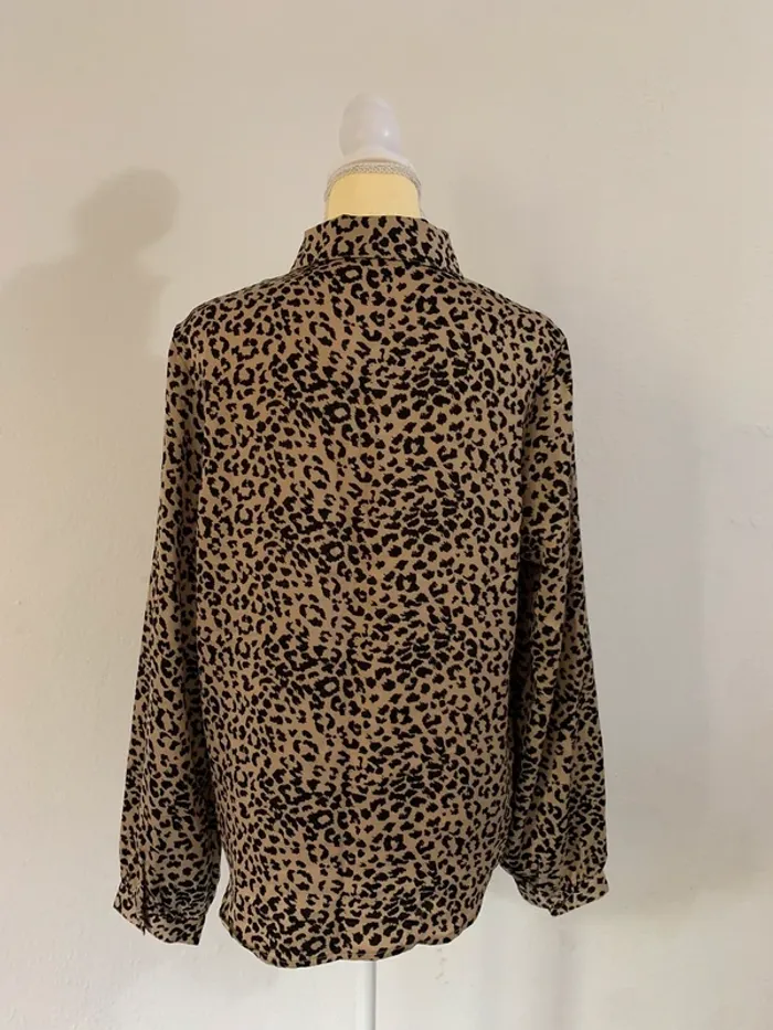 Chemise léopard chic – Graciela – Taille M/L – Neuf - photo numéro 3