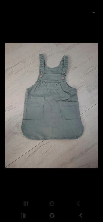 Salopette jupe 12 mois