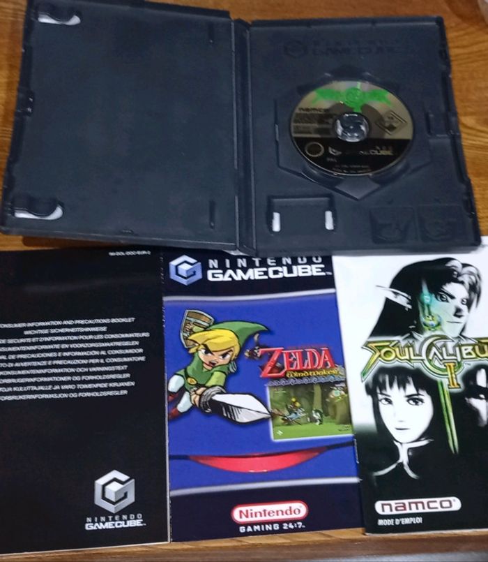 😍gros hit Nintendo gamecube soulcalibur 2 complet - photo numéro 3