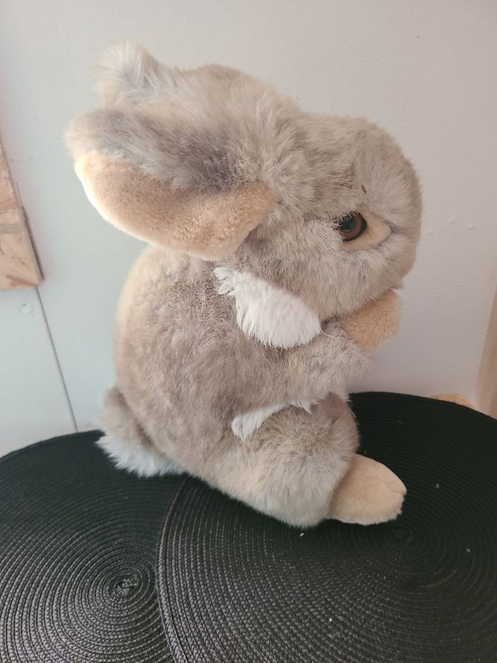 Lapin très doux Hauteur 37 cm (oreilles comprises) - photo numéro 3