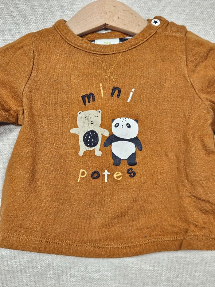 Pull léger tapé à l'œil 6 mois 68 cm - photo numéro 3