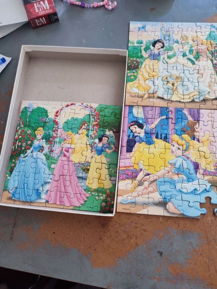 #kytieaccessoirefille. Lot de 3 puzzles