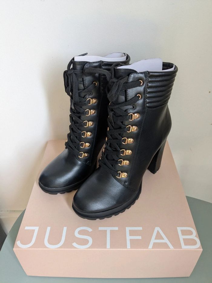 Bottines à lacets Shandee  40.5 - photo numéro 2