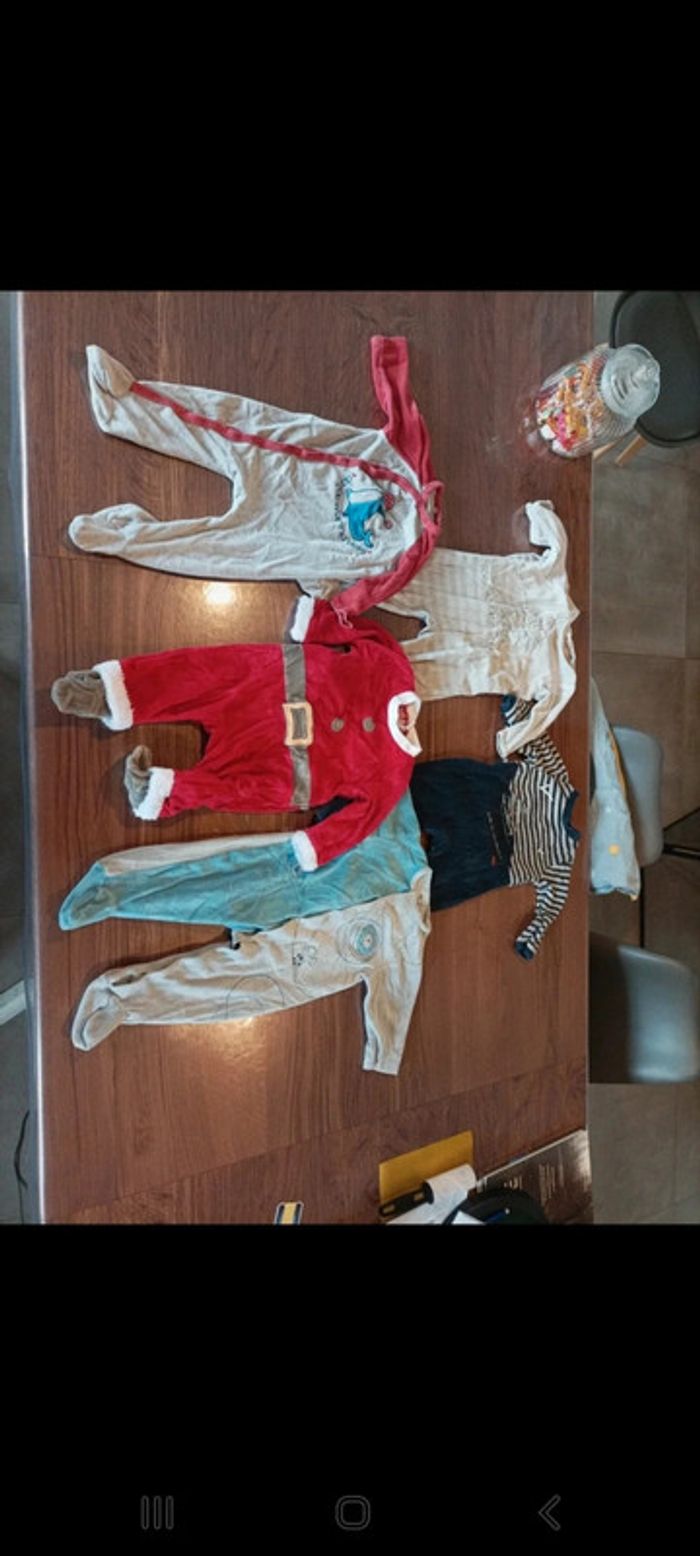 Lot de 5 pyjamas garçon 18 mois