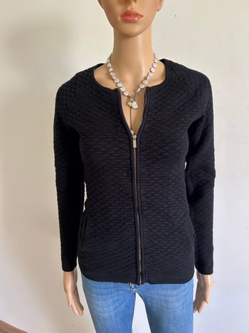 Veste noire avec fermeture Morgan taille S bon état (taille petit)