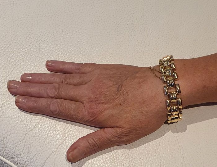 bracelet Tank or 18 carats - photo numéro 3