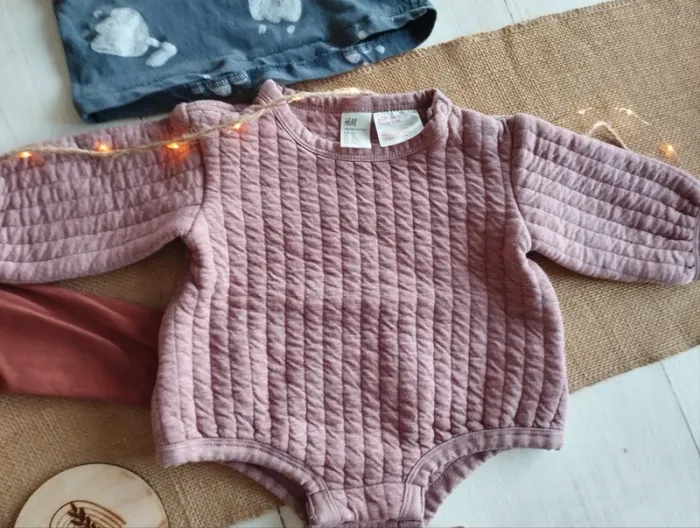 Lot tenues et robes, bébé fille hiver, taille 3 mois - photo numéro 8