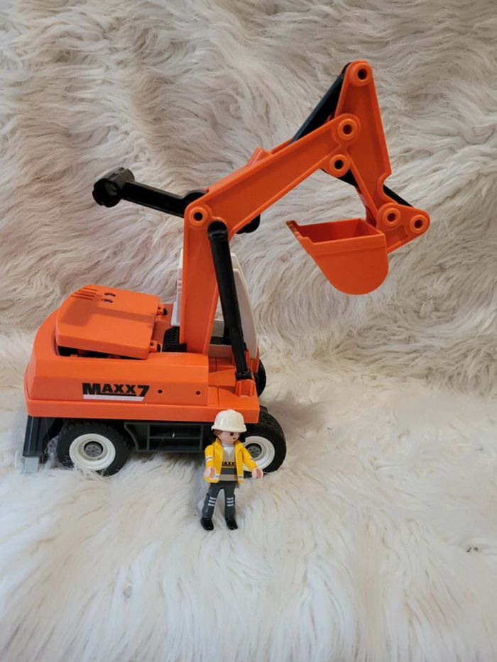 Tractopelle playmobil 6860