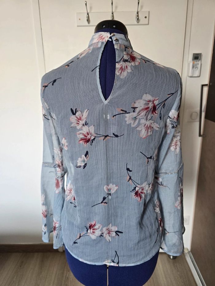 Blouse bleue - photo numéro 4