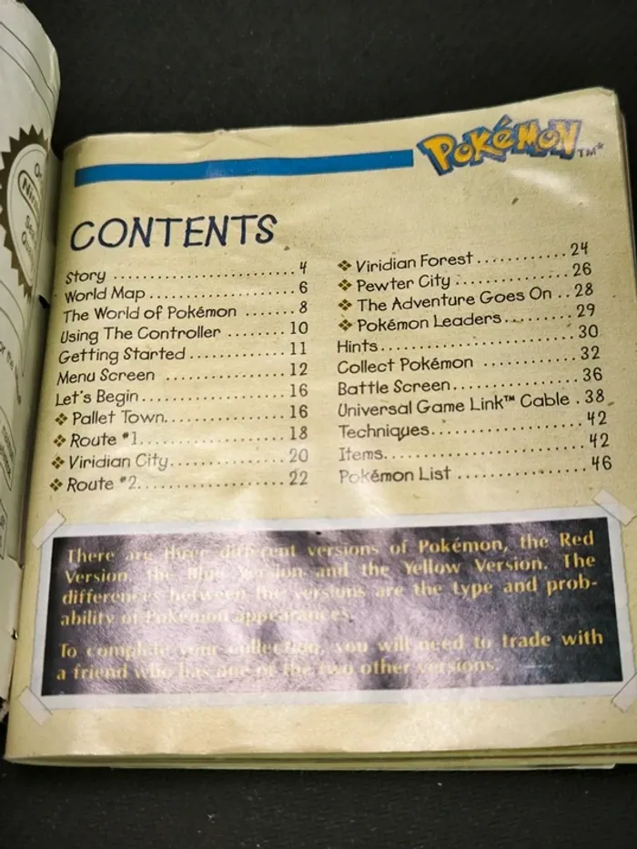 Pokemon rouge nintendo game boy - photo numéro 17