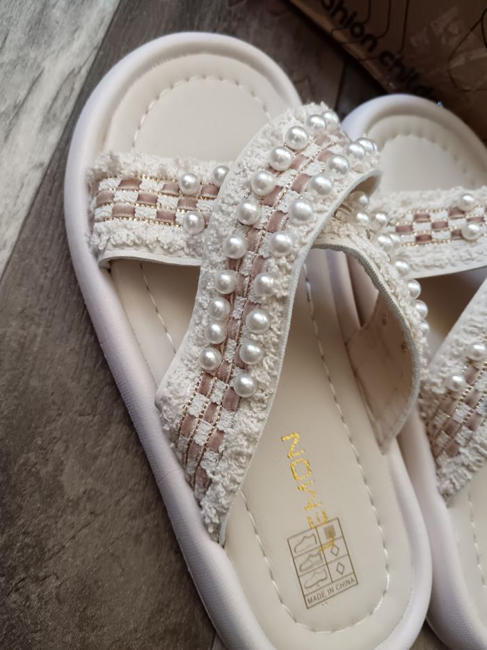 Claquettes rose t30 - photo numéro 2