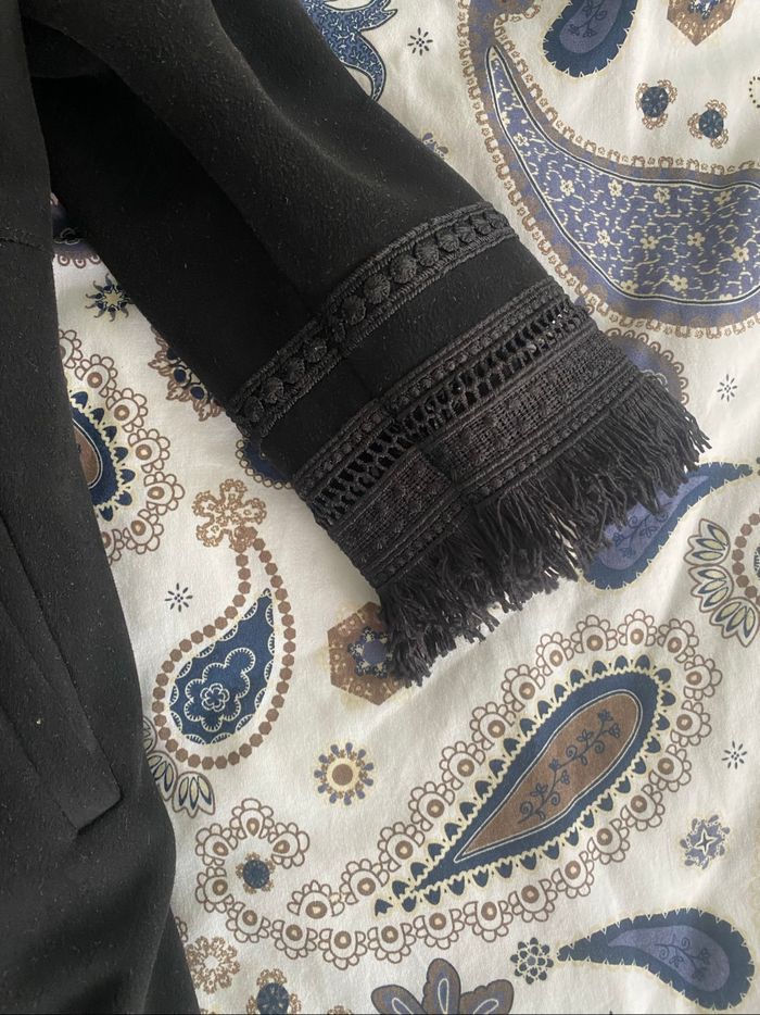 Veste velours Zara manches 3/4 oversize - photo numéro 2