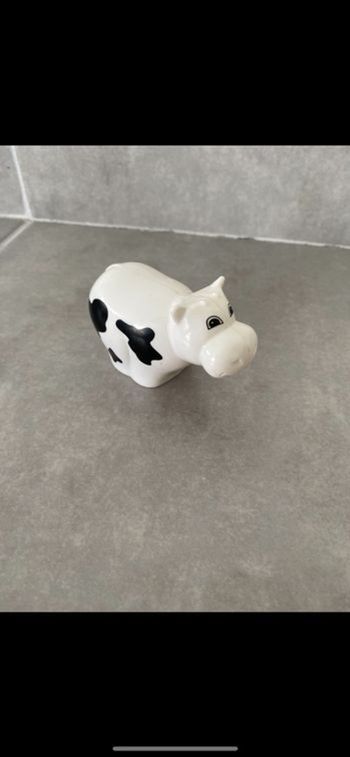 Figurine jouet de la ferme vache playmobil