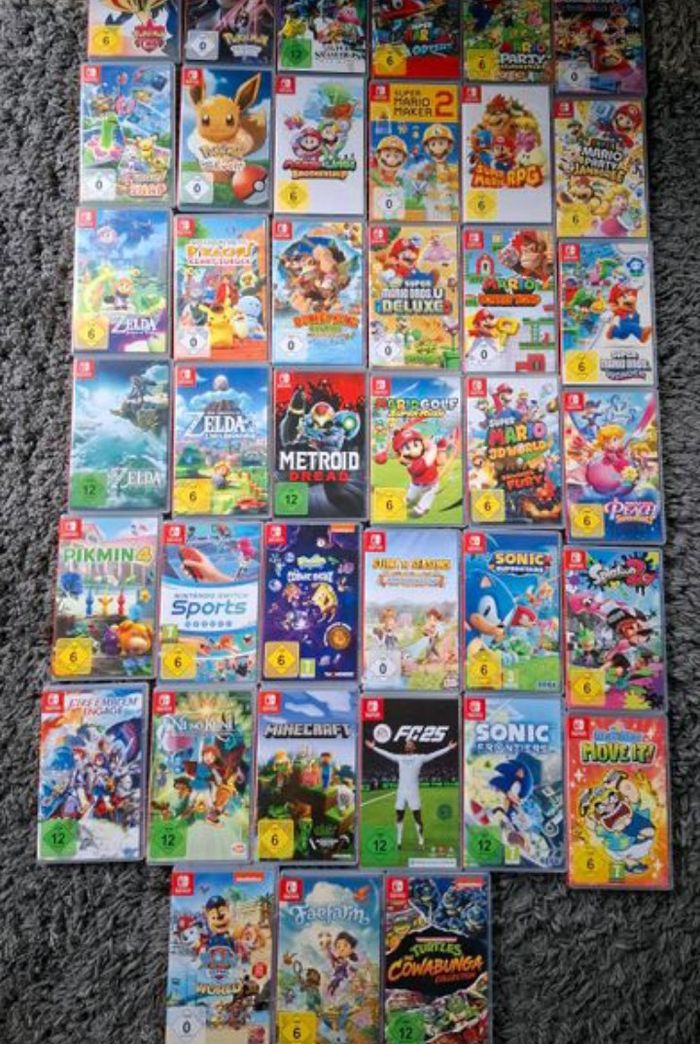 Nintendo switch OLED et discs - photo numéro 4