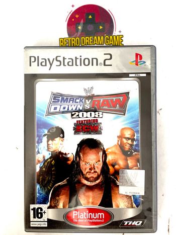 WWE Smackdown vs raw 2008 sur PS2
