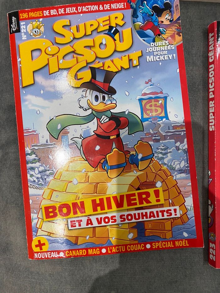 Lot de 5 super picsou géant - photo numéro 2