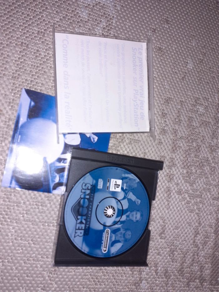 Playstation 1 ps1 world championship snooker - photo numéro 3