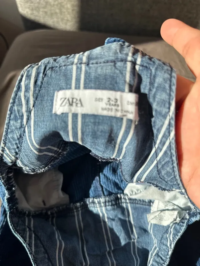 Combi velours Zara 98 - photo numéro 2