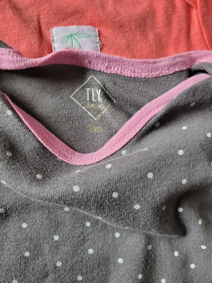 Lot de 3 bodies 9 mois 71 cm - photo numéro 4