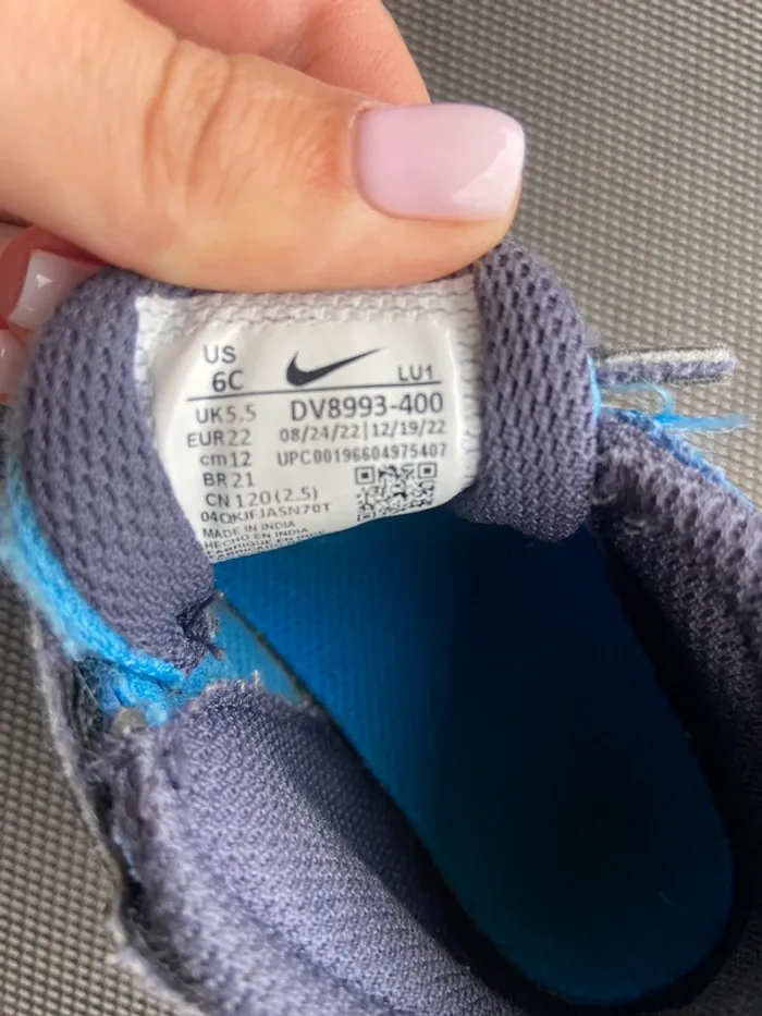 Basket Nike bébé 22 - photo numéro 3