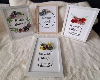 Cadre cadeau fête des grands mères 