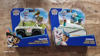 Véhicules neufs Pat Patrouille Everest et Tracker