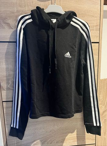 Sweat-shirt Adidas à capuche non zipé
