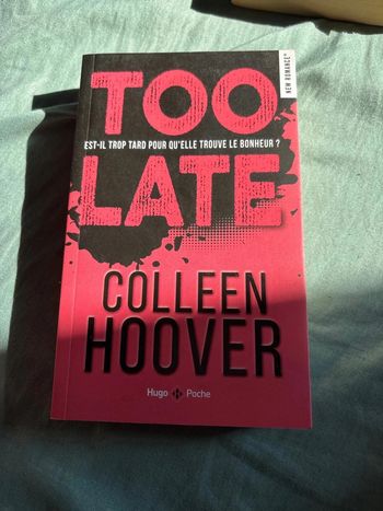 Colleen Hoover - too late