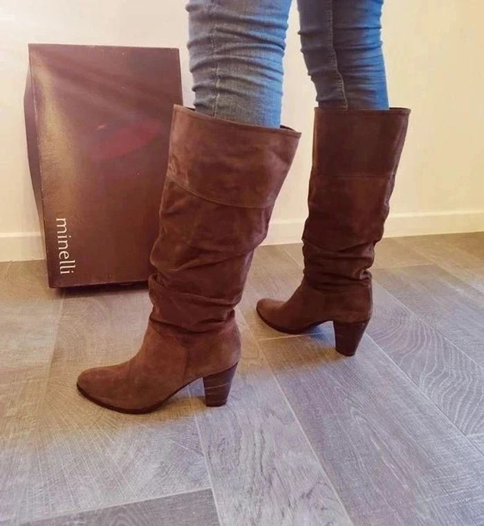 65 € Bottes Minelli taille 40 - photo numéro 3