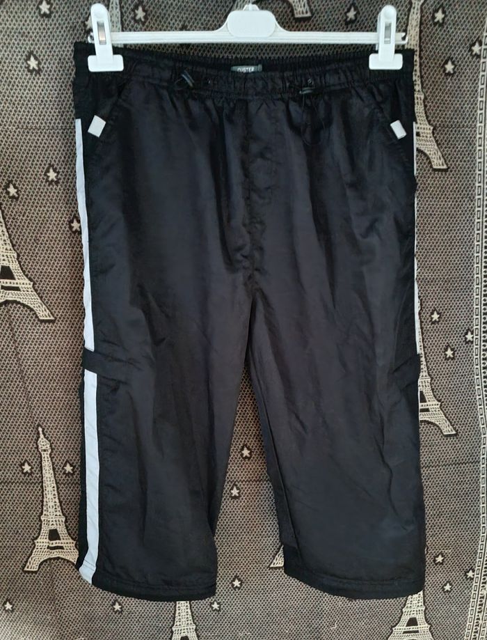Pantalon noir transformable en pantacourt taille XL - photo numéro 4