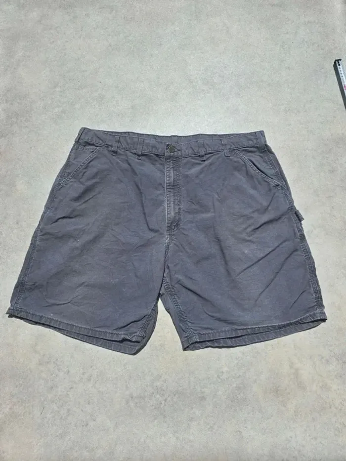 Short Carhartt W46 FR56 gris Homme Men SHO92 - photo numéro 2