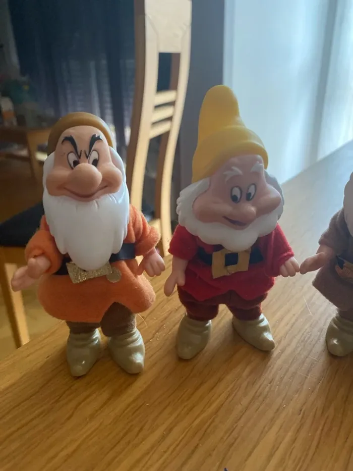 Les 7 nains figurines 11 cm - photo numéro 2