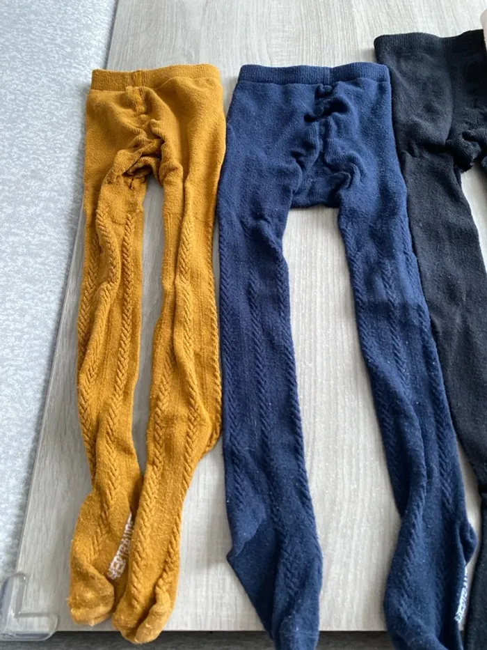 Lot de 4 paires de collants 23/26 verbaudet - photo numéro 2