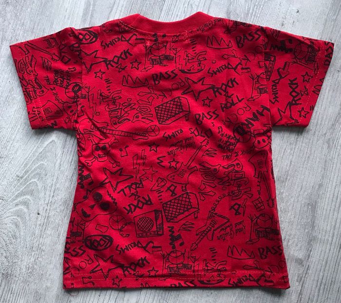 Tee shirt rouge 12 mois Chirakawa - photo numéro 2