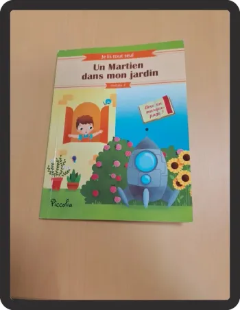 Livre un martien dans mon jardin