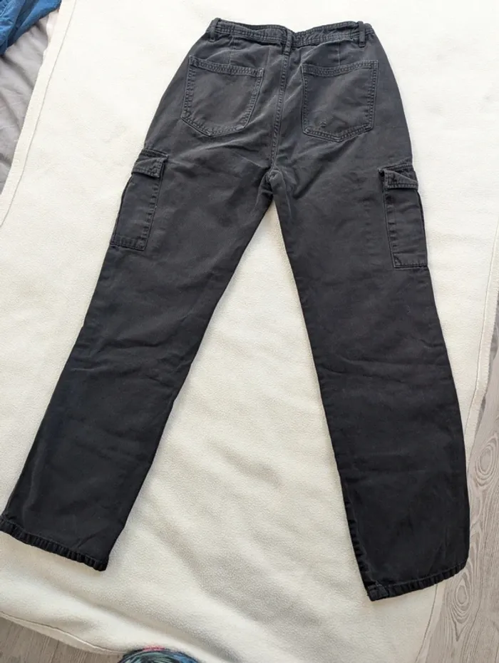 Pantalon cargo noir – taille 38 - photo numéro 2