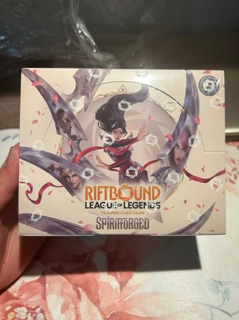 Riftbound League of légende display spiritforged