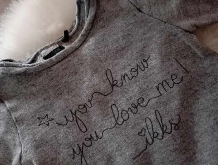 Lot fille 💖 ikks 3 ans tenue décontractée sweat + bas - photo numéro 9