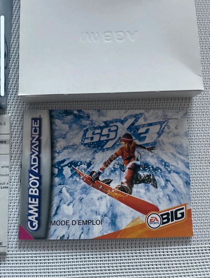 SSX 3 Jeu Nintendo Game Boy Advance GBA - photo numéro 4