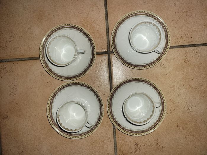 Lot de 4 tasses