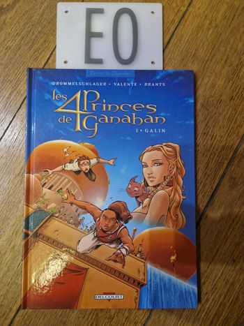 Bd les 4 princes de ganahan tome 1 en eo