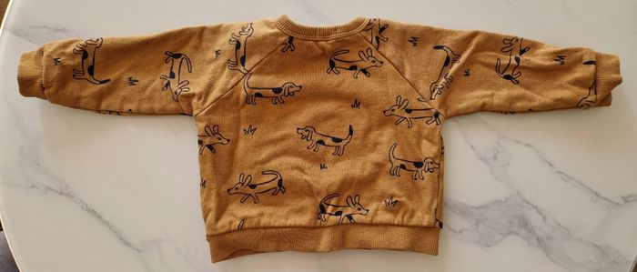 Pull marron Bout'Chou 12 mois - photo numéro 3