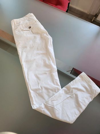 Jean Skinny blanc de chez Bershka et de taille 36