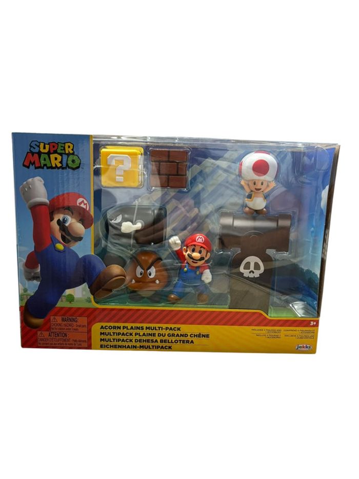 Coffret Super Mario multi-pack plaine du grand chaîne Jakks Pacific neuf