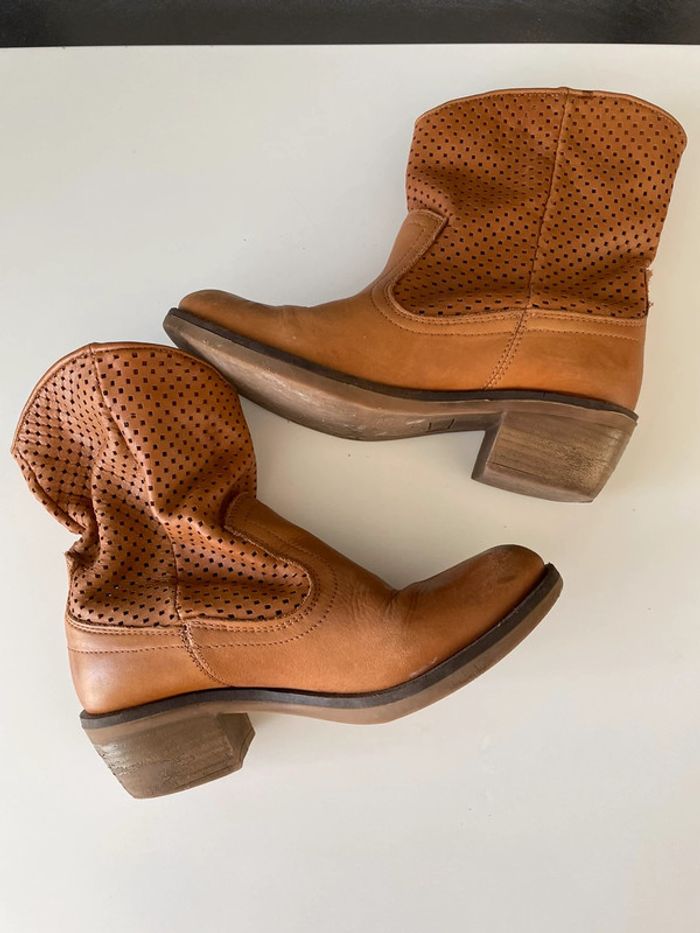 Bottine camel - photo numéro 8