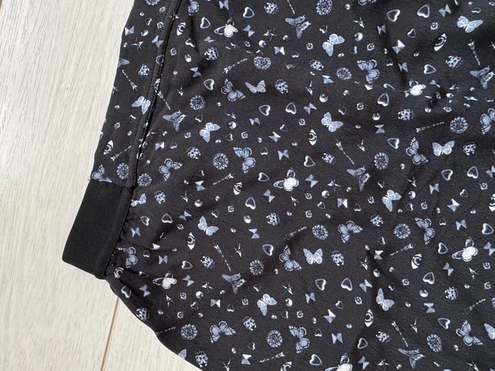 Jupe Naf Naf bleu marine et motifs bleus - photo numéro 2