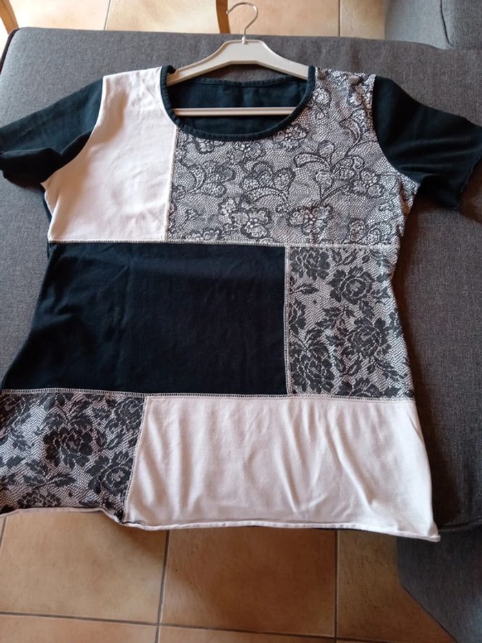 Tee-shirt femme manches courtes - photo numéro 4