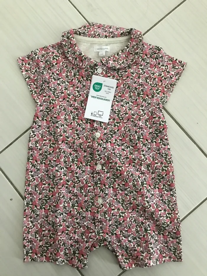 Barboteuse neuve vertbaudet 18 mois