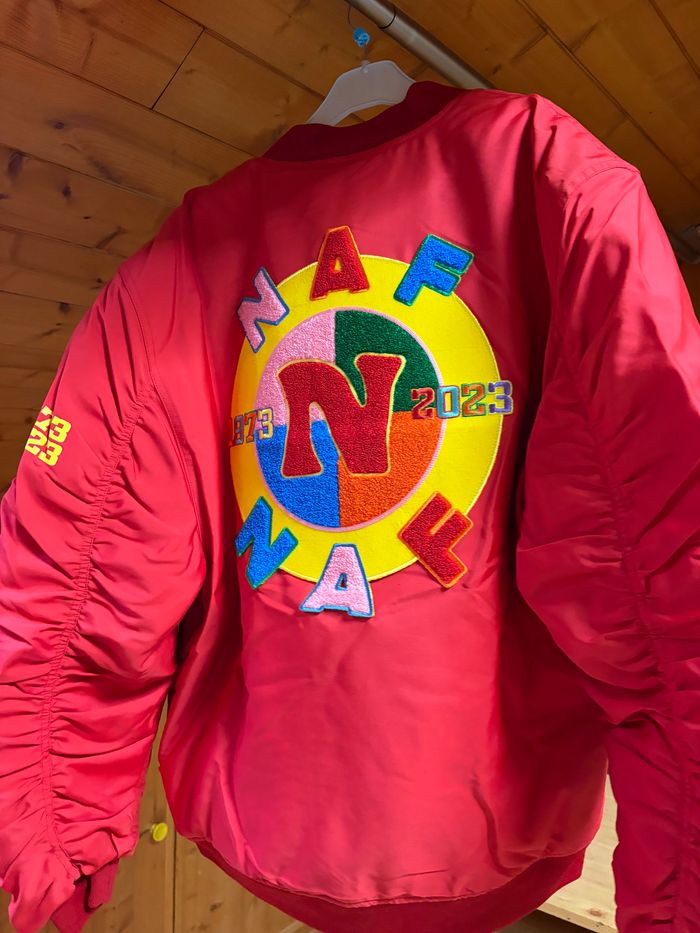 Veste matelassée Naf Naf rouge