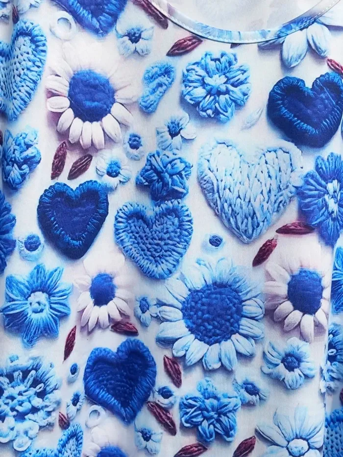 Chemisier shein 1xl neuf sans étiquette couleur bleue - photo numéro 6